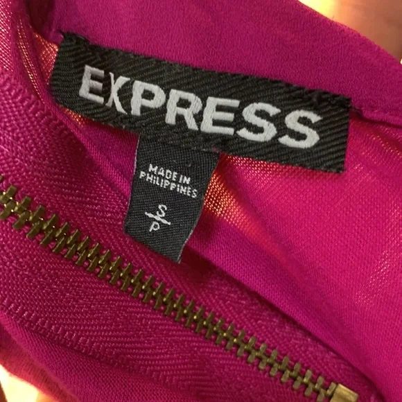 Express, Pink Tank Top , Small, Used - Picture 3 of 4